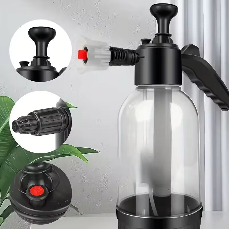 Hand Pump Foam Car Wash Sprayer Bottle, Air Pressure Car Sprayer