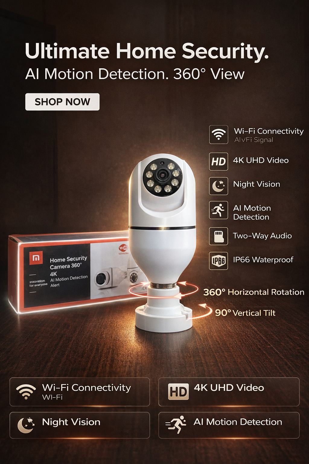 Spy Bulb Camera